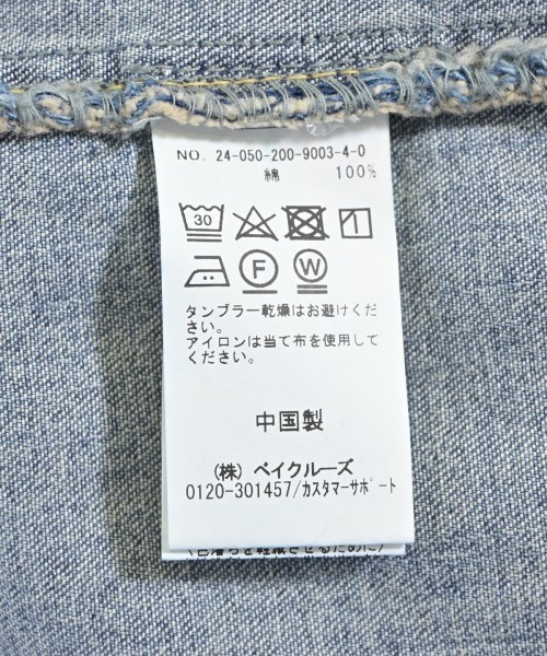 Spick and Span（スピックアンドスパン）カジュアルシャツ 青 サイズ:F レディース/2200626702045