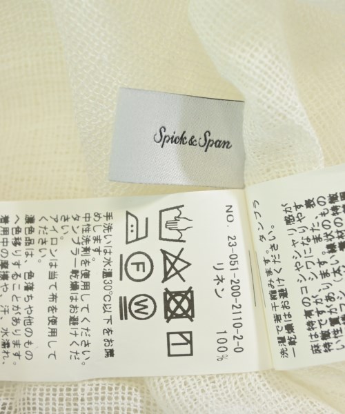 Spick and Span（スピックアンドスパン）ブラウス 白 サイズ:F レディース/2200616905043