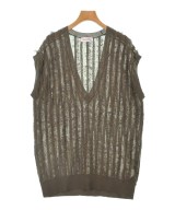 Spick and Span（スピックアンドスパン）ベスト/ノースリーブ 茶 サイズ:F レディース/2200616905081