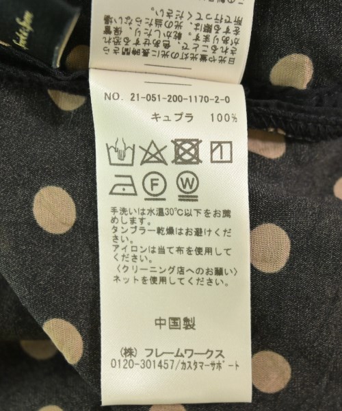 Spick and Span（スピックアンドスパン）ブラウス 黒 サイズ:F レディース/2200624002161