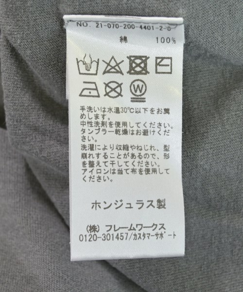 Spick and Span（スピックアンドスパン）Tシャツ・カットソー グレー サイズ:F レディース/2200622447032