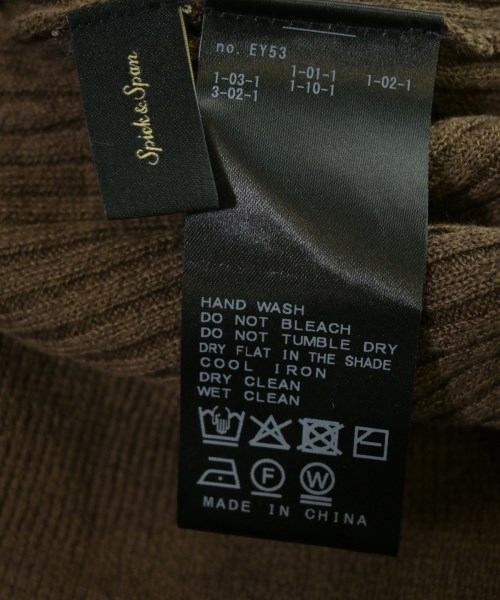 Spick and Span（スピックアンドスパン）ノースリーブ 茶 サイズ:F レディース/2200615391038