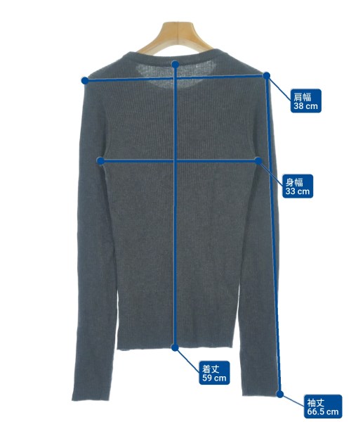 Spick and Span（スピックアンドスパン）ニット・セーター グレー サイズ:-(XS位) レディース/2200625110131