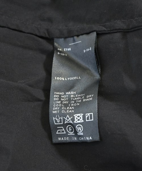 Spick and Span（スピックアンドスパン）カジュアルシャツ 黒 サイズ:F レディース/2200611519115