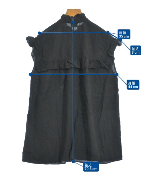 Spick and Span（スピックアンドスパン）カジュアルシャツ 黒 サイズ:F レディース/2200611519115