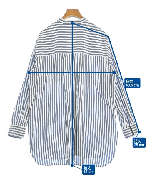 Spick and Span（スピックアンドスパン）カジュアルシャツ 青 サイズ:F レディース/2200611519153