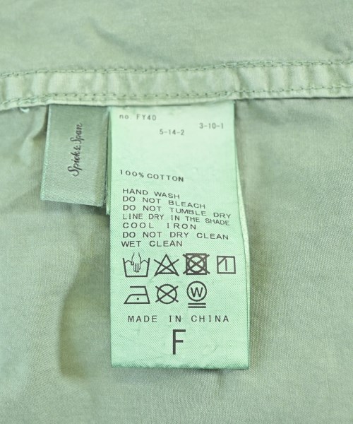 Spick and Span（スピックアンドスパン）カジュアルシャツ 緑 サイズ:F レディース/2200611519177