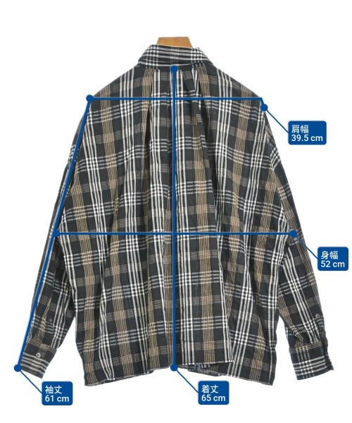 Spick and Span（スピックアンドスパン）カジュアルシャツ 黒 サイズ:F レディース/2200611519184