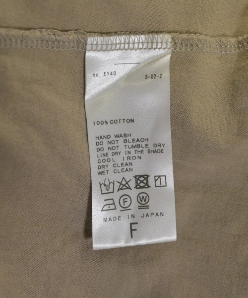 Spick and Span（スピックアンドスパン）Tシャツ・カットソー ベージュ サイズ:F レディース/2200611519450