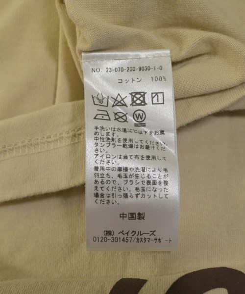Spick and Span（スピックアンドスパン）Tシャツ・カットソー ベージュ サイズ:F レディース/2200611519504
