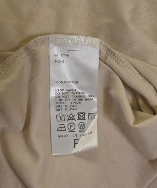 Spick and Span（スピックアンドスパン）Tシャツ・カットソー ベージュ サイズ:F レディース/2200611519511