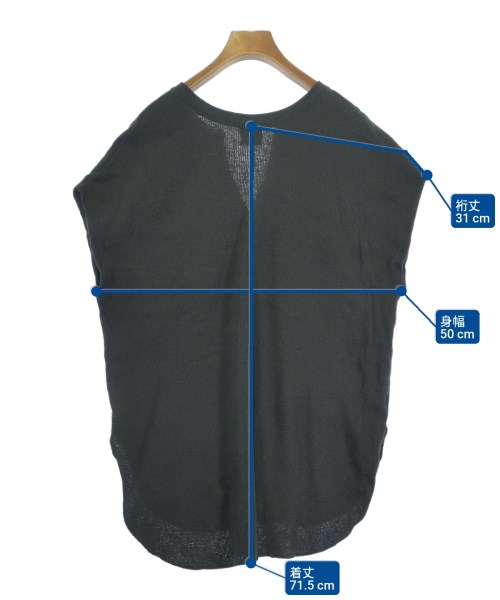 Spick and Span（スピックアンドスパン）ノースリーブ グレー サイズ:F レディース/2200611519528