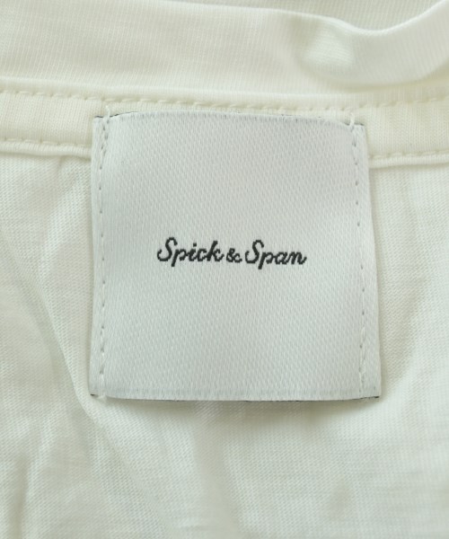 Spick and Span（スピックアンドスパン）Tシャツ・カットソー 白 サイズ:F レディース/2200611519542
