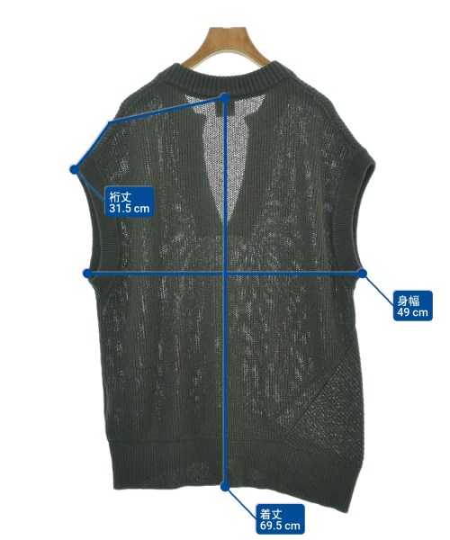 Spick and Span（スピックアンドスパン）ベスト/ノースリーブ グレー サイズ:F レディース/2200616723012