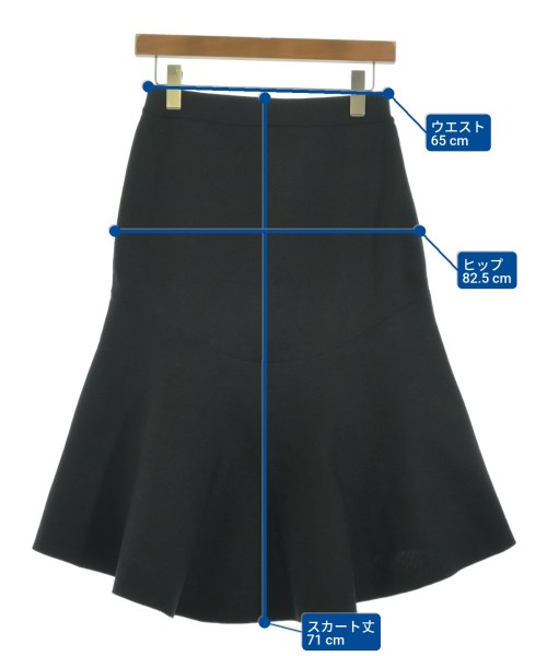 Spick and Span（スピックアンドスパン）ロング・マキシ丈スカート 黒 サイズ:-(M位) レディース/2200628836076