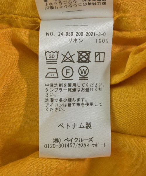 Spick and Span（スピックアンドスパン）カジュアルシャツ オレンジ サイズ:F レディース/2200616897058