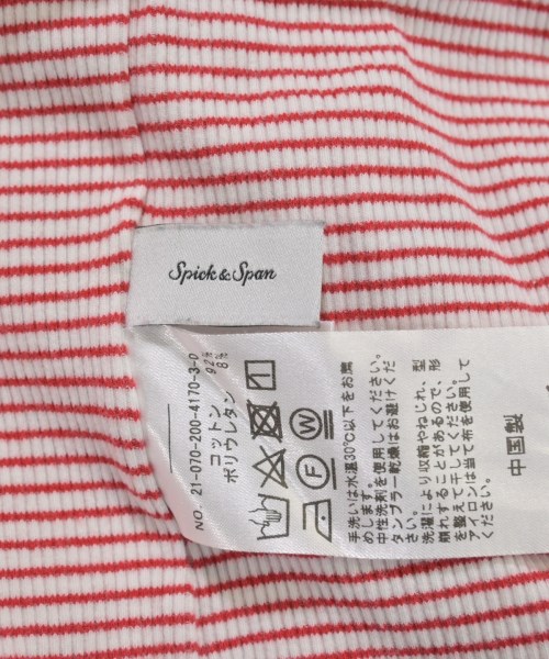 Spick and Span（スピックアンドスパン）Tシャツ・カットソー 赤 サイズ:-(S位) レディース/2200614294026
