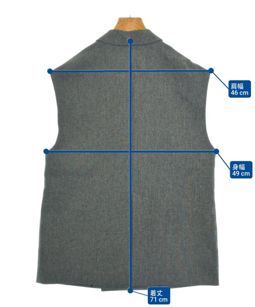 Spick and Span（スピックアンドスパン）カジュアルジャケット グレー サイズ:38(M位) レディース/2200616077030