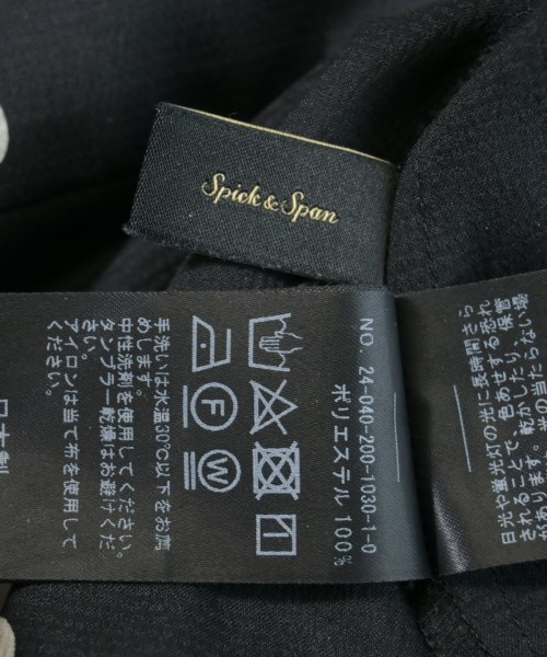 Spick and Span（スピックアンドスパン）ワンピース 黒 サイズ:-(M位) レディース/2200616077160