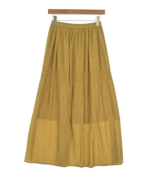 Spick and Span（スピックアンドスパン）ロング・マキシ丈スカート 黄 サイズ:38(M位) レディース/2200616848258