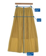 Spick and Span（スピックアンドスパン）ロング・マキシ丈スカート 黄 サイズ:38(M位) レディース/2200616848258