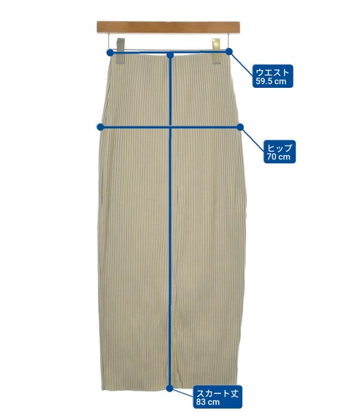 Spick and Span（スピックアンドスパン）ロング・マキシ丈スカート ベージュ サイズ:34(XS位) レディース/2200616888063