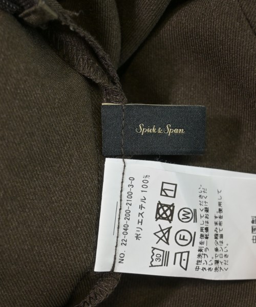 Spick and Span（スピックアンドスパン）ワンピース 茶 サイズ:36(S位) レディース/2200616888070