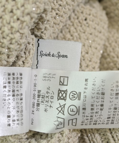 Spick and Span（スピックアンドスパン）ニット・セーター ベージュ サイズ:F レディース/2200618674053