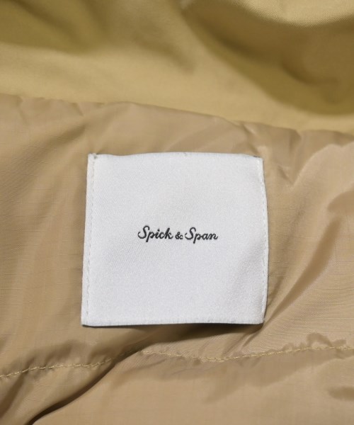 Spick and Span（スピックアンドスパン）ダウンジャケット/ダウンベスト ベージュ サイズ:34(XS位) レディース/2200632792061