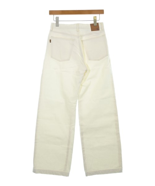 5 1/2（ファイブアンドハーフ）デニムパンツ 白 サイズ:27(M位) レディース/2200617555018