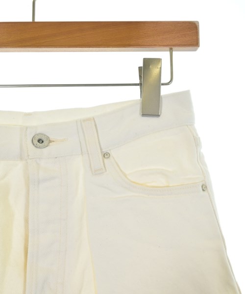 5 1/2（ファイブアンドハーフ）デニムパンツ 白 サイズ:27(M位) レディース/2200617555018