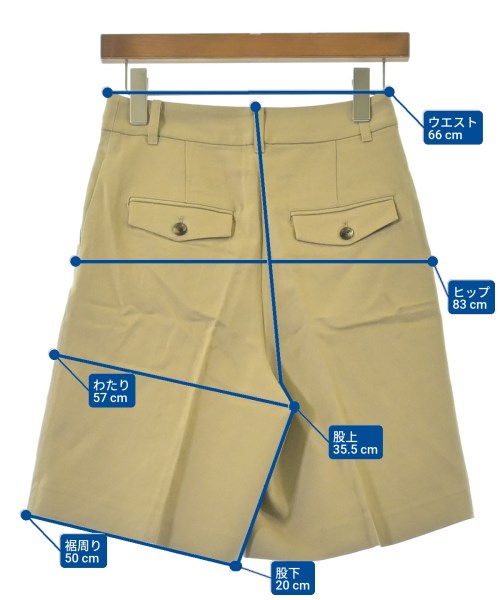 Spick and Span（スピックアンドスパン）ショートパンツ カーキ サイズ:36(S位) レディース/2200634014017