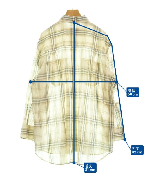 Spick and Span（スピックアンドスパン）カジュアルシャツ ベージュ サイズ:-(M位) レディース/2200618362073