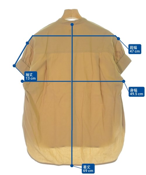 Spick and Span（スピックアンドスパン）ブラウス 茶 サイズ:F レディース/2200619187101