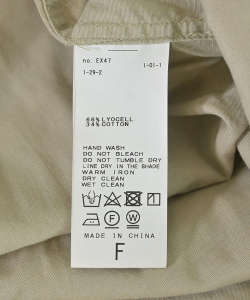 Spick and Span（スピックアンドスパン）ブラウス ベージュ サイズ:F レディース/2200619187118