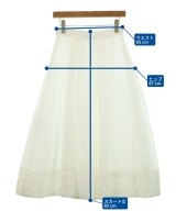 Spick and Span（スピックアンドスパン）ロング・マキシ丈スカート 白 サイズ:36(S位) レディース/2200607115017