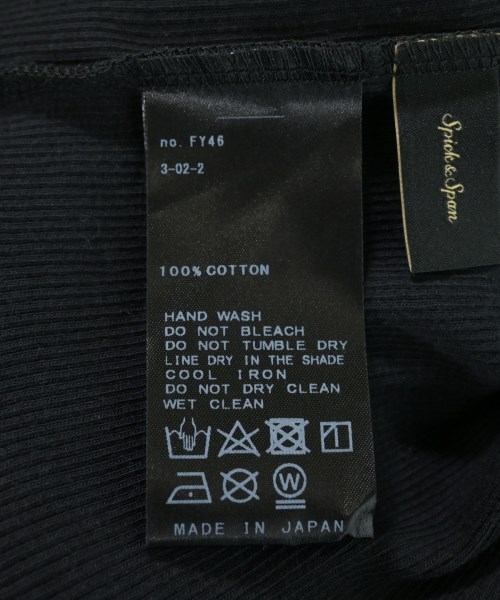 Spick and Span（スピックアンドスパン）Tシャツ・カットソー 黒 サイズ:-(XS位) レディース/2200608686110
