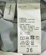 Spick and Span（スピックアンドスパン）ひざ丈スカート グレー サイズ:36(S位) レディース/2200612988118