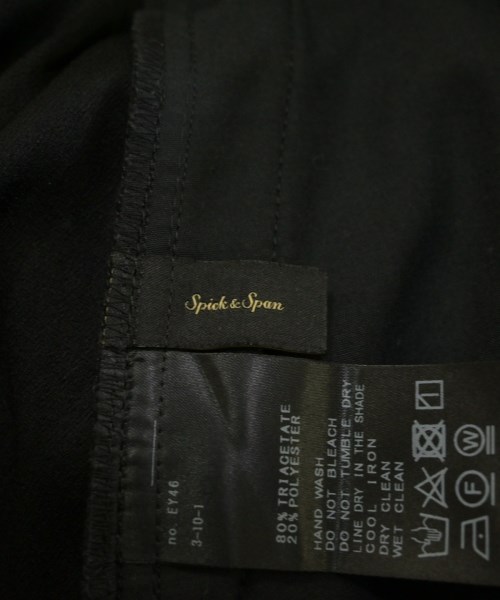 Spick and Span（スピックアンドスパン）スラックス 黒 サイズ:40(M位) レディース/2200608928135