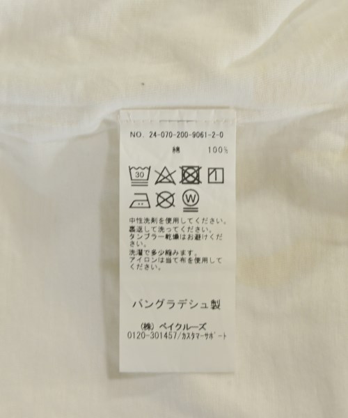 Spick and Span（スピックアンドスパン）Tシャツ・カットソー 白 サイズ:F レディース/2200609520161
