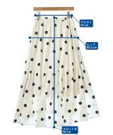 Spick and Span（スピックアンドスパン）ロング・マキシ丈スカート 白 サイズ:38(M位) レディース/2200612733480