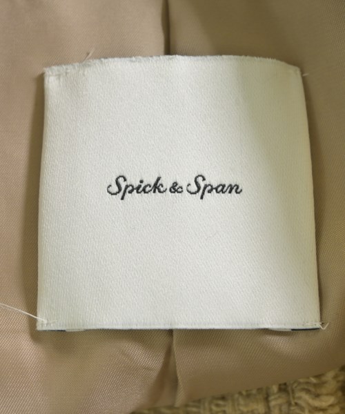 Spick and Span（スピックアンドスパン）テーラードジャケット ベージュ サイズ:36(S位) レディース/2200606988018