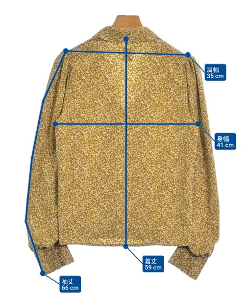 U BY Spick & Span（ユーバイスピックアンドスパン）カジュアルシャツ 茶 サイズ:F レディース/2200608976150