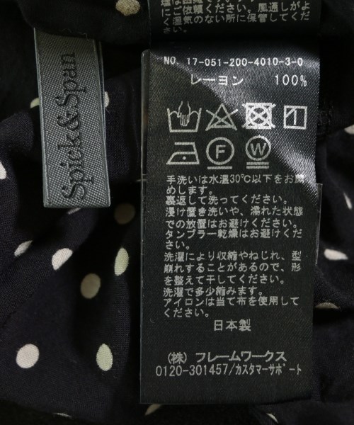 Spick and Span（スピックアンドスパン）ブラウス 黒 サイズ:F レディース/2200610069154