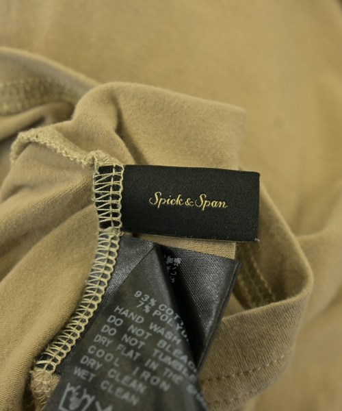 Spick and Span（スピックアンドスパン）Tシャツ・カットソー ベージュ サイズ:F レディース/2200609582176