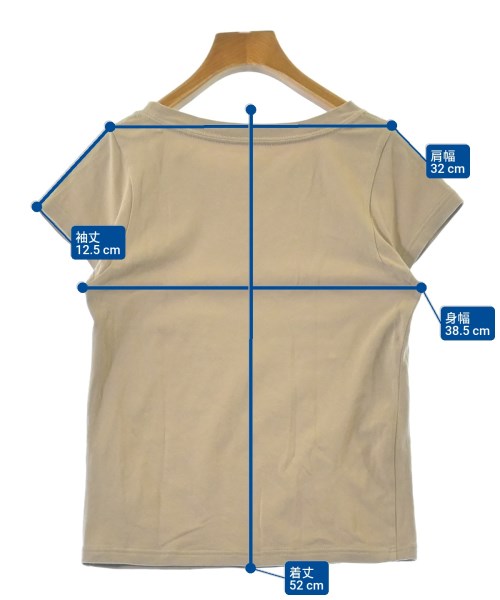 Spick and Span（スピックアンドスパン）Tシャツ・カットソー ベージュ サイズ:F レディース/2200609582176