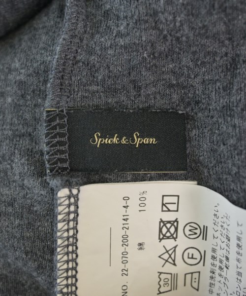 Spick and Span（スピックアンドスパン）Tシャツ・カットソー グレー サイズ:F レディース/2200611438072
