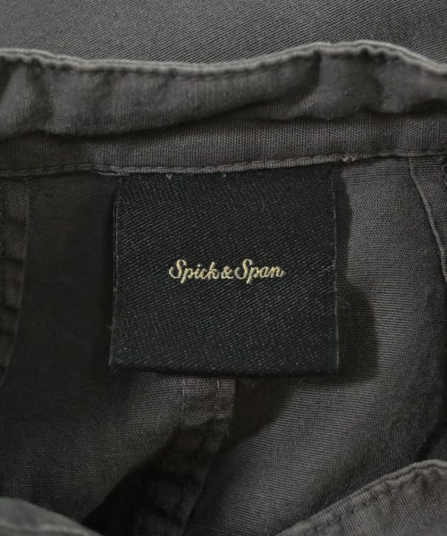 Spick and Span（スピックアンドスパン）シャツワンピース グレー サイズ:F レディース/2200614567014