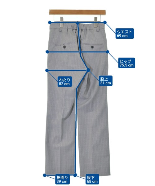 Spick and Span（スピックアンドスパン）スラックス グレー サイズ:38(M位) レディース/2200615407029