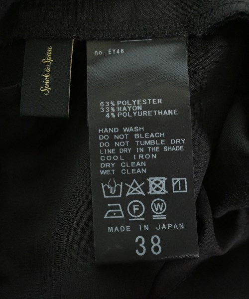 Spick and Span（スピックアンドスパン）スラックス 黒 サイズ:38(M位) レディース/2200579110027